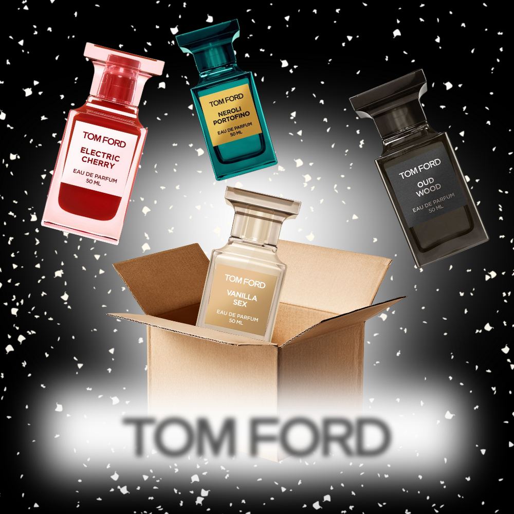 4x Tom Ford Cologne Box